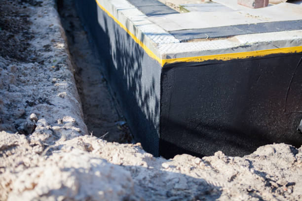 Residential Waterproofing installation at a Gardendale, AL home by SJ Waterproofing Pros